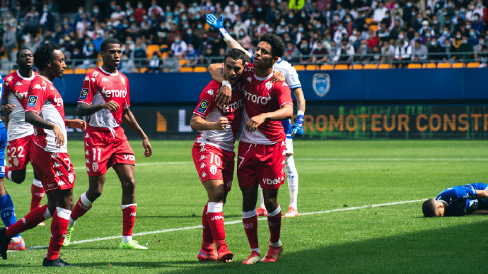 摩纳哥客场大胜特鲁瓦,实现积分逆袭 摩纳哥客场大胜特鲁瓦,实现积分逆袭