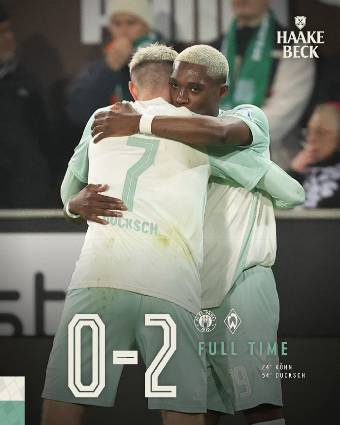 不莱梅客场告捷,德甲保级前景一片光明 不莱梅客场告捷,德甲保级前景一片光明