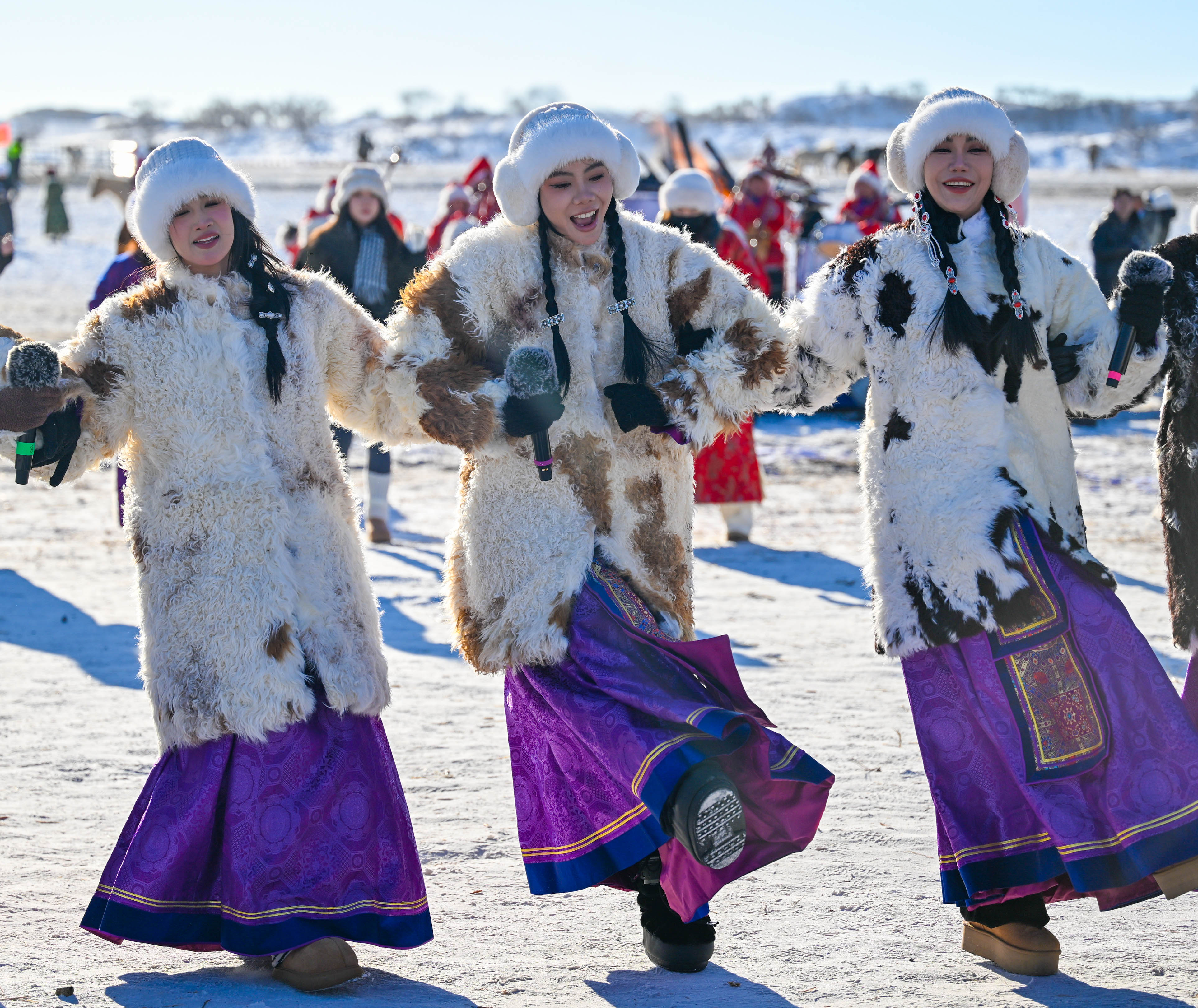 蒙古队锐意进取,决胜赛场! 蒙古队锐意进取,决胜赛场!