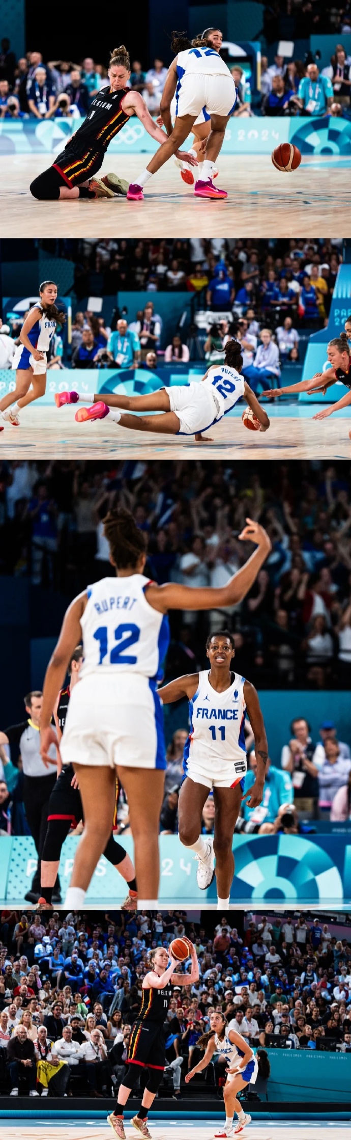 欧洲女篮联赛半决赛上演惊险一幕 欧洲女篮联赛半决赛上演惊险一幕