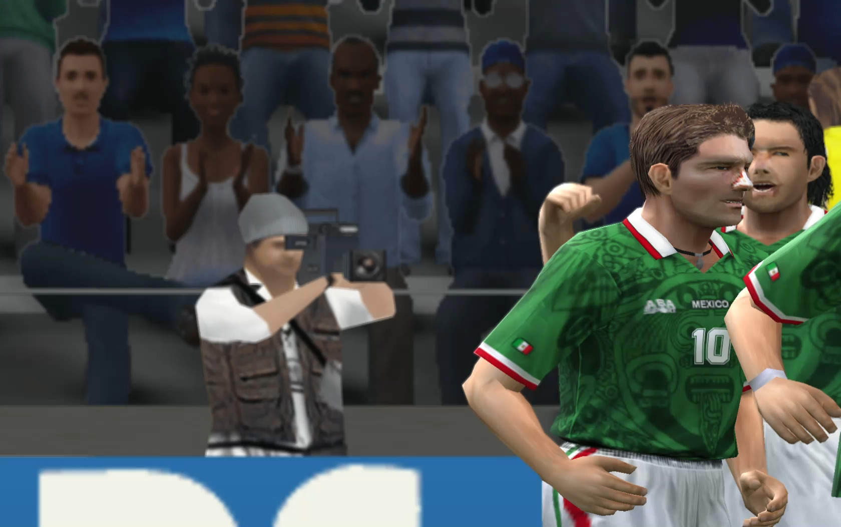 墨西哥球员在最近一场比赛中表现抢眼