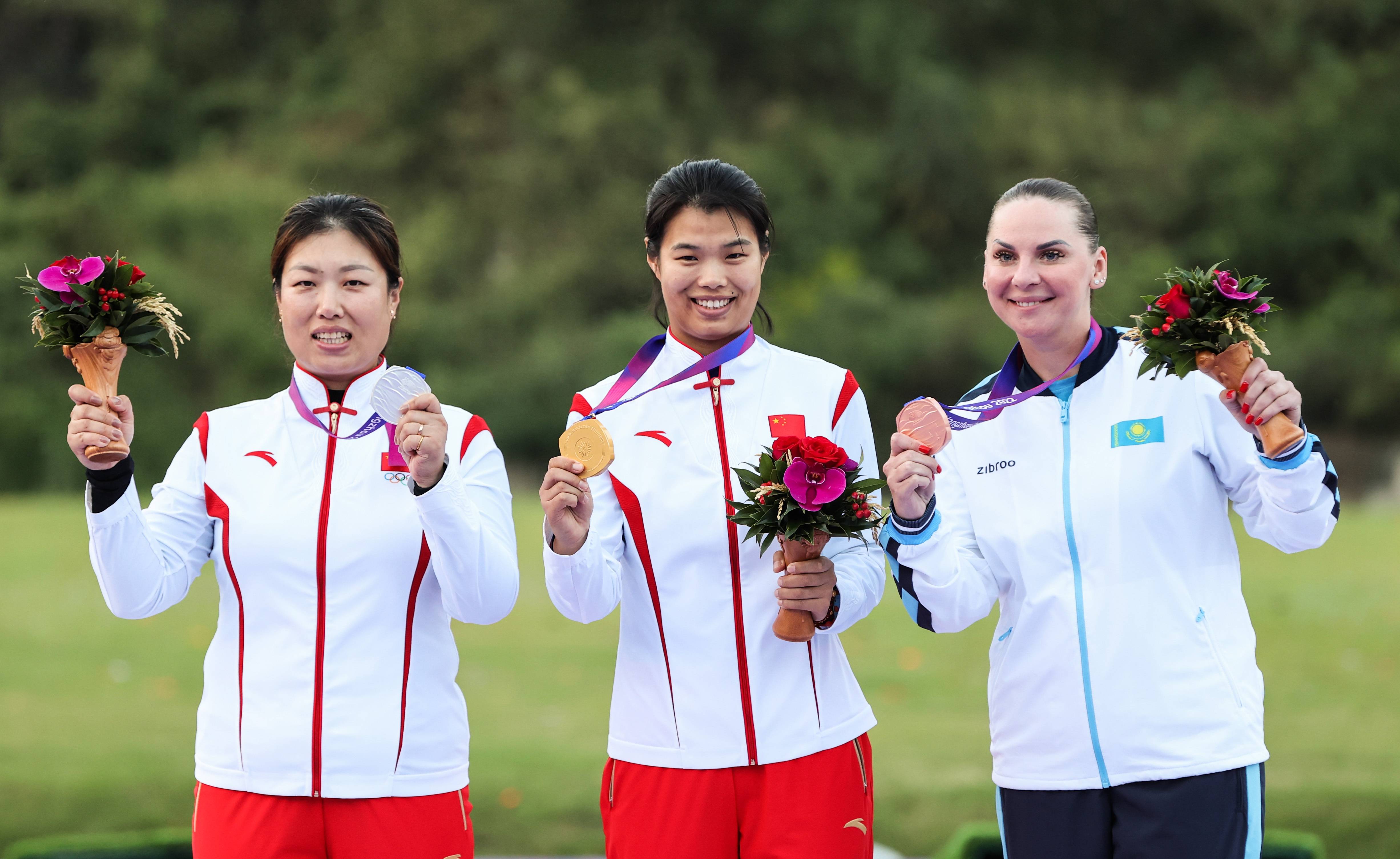 加拿大选手夺得射击女子飞碟冠军 加拿大选手夺得射击女子飞碟冠军