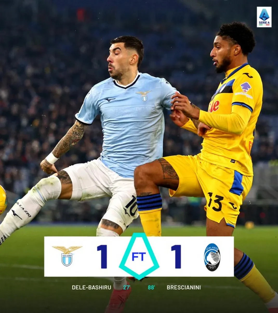 亚特兰大3-2逆转那不勒斯，豪取三分