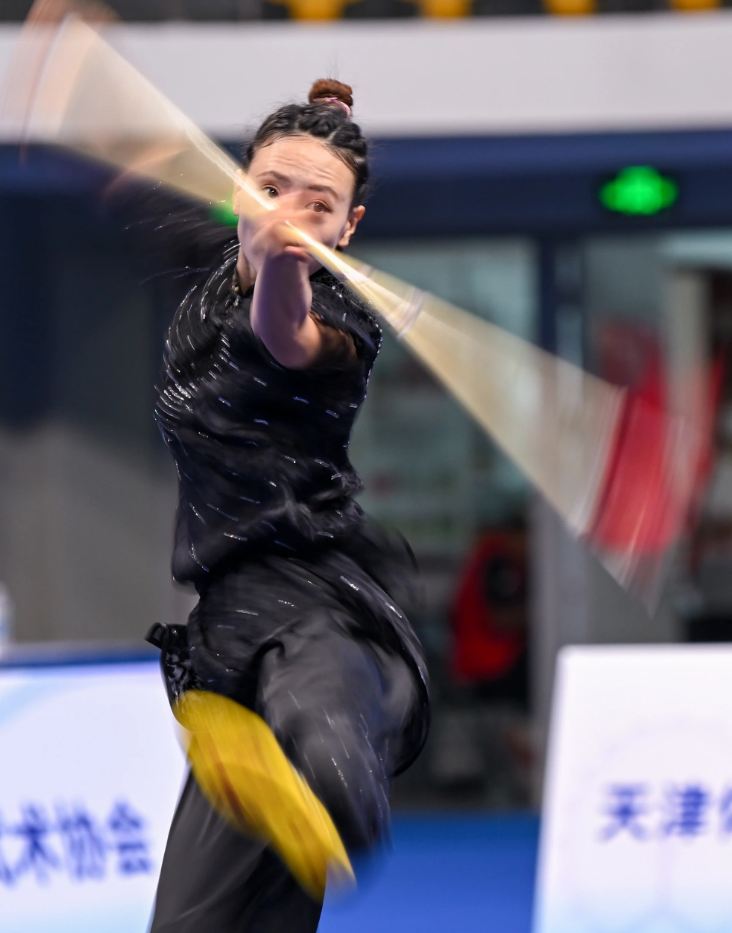 武术比赛选手身手敏捷技艺高超夺魁 武术比赛选手身手敏捷技艺高超夺魁