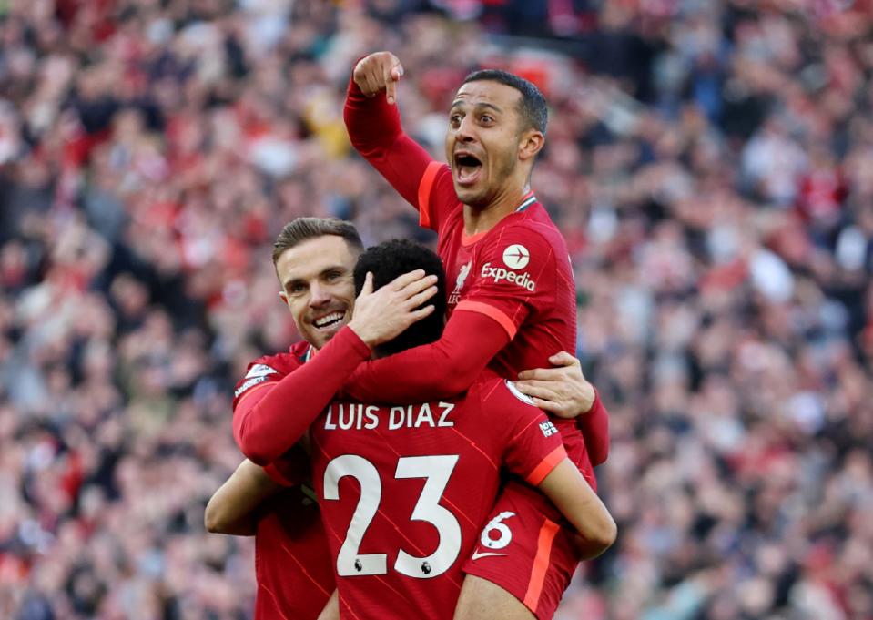 利物浦攻守平衡,豪取三分 利物浦攻守平衡,豪取三分