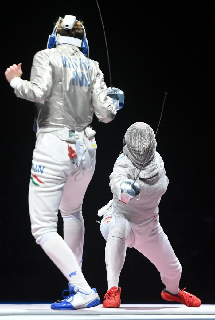 缅甸击剑选手异军突起，力拼头名